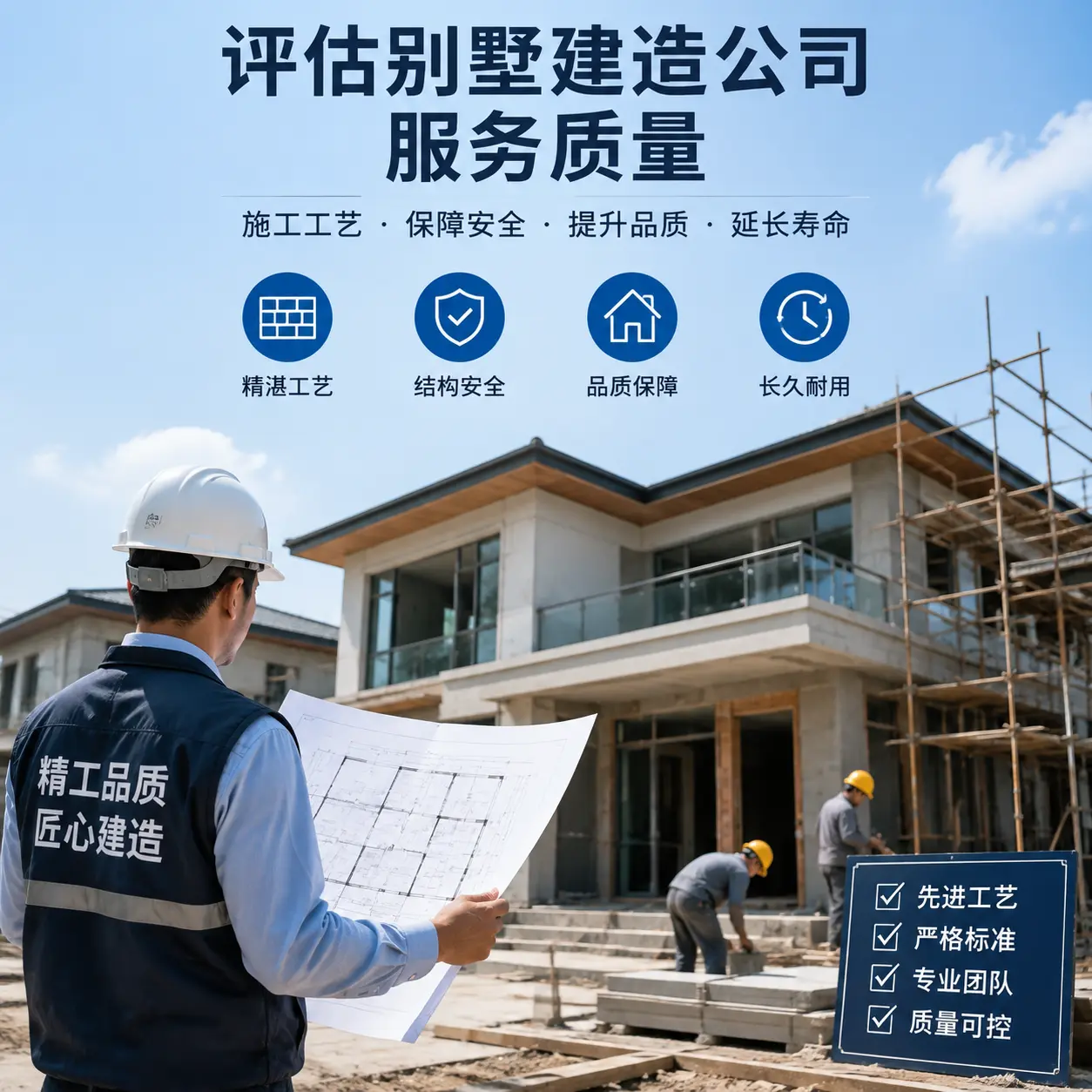 如何评估 平坝 别墅建造公司的服务质量？