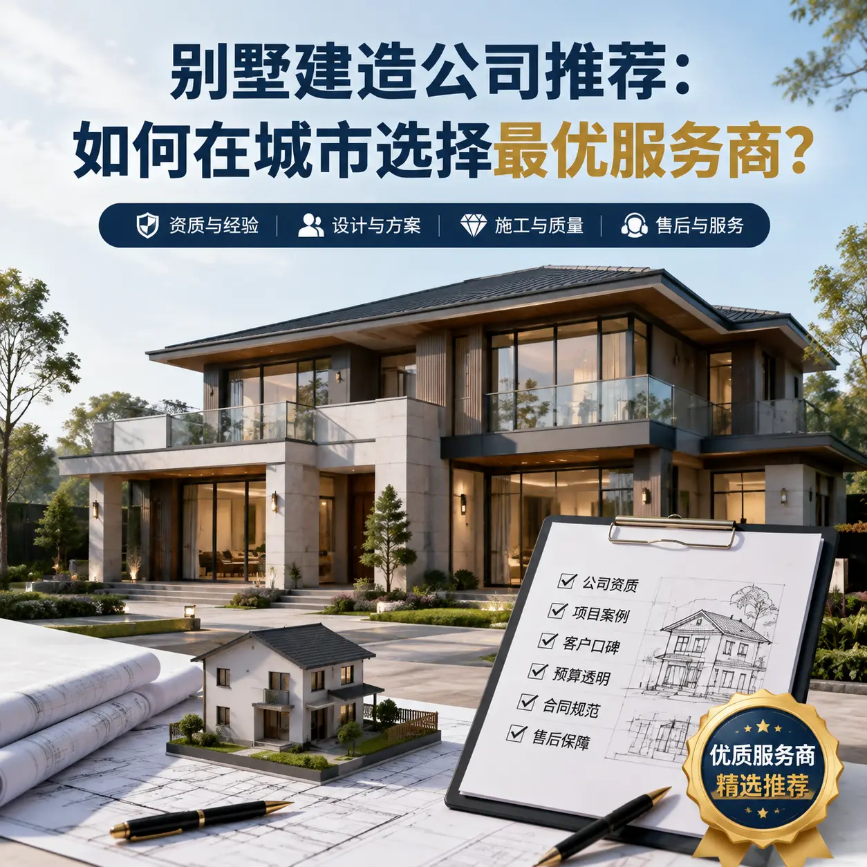 别墅建造公司推荐:如何在 平坝 选择最优服务商?