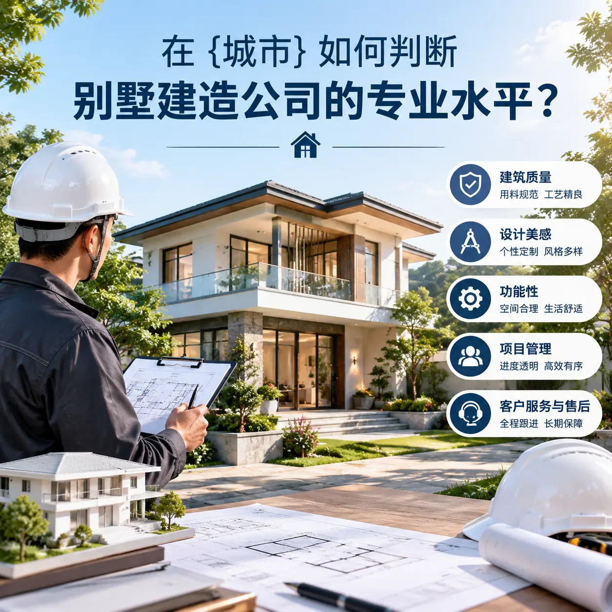 在 平坝 如何判断别墅建造公司的专业水平?