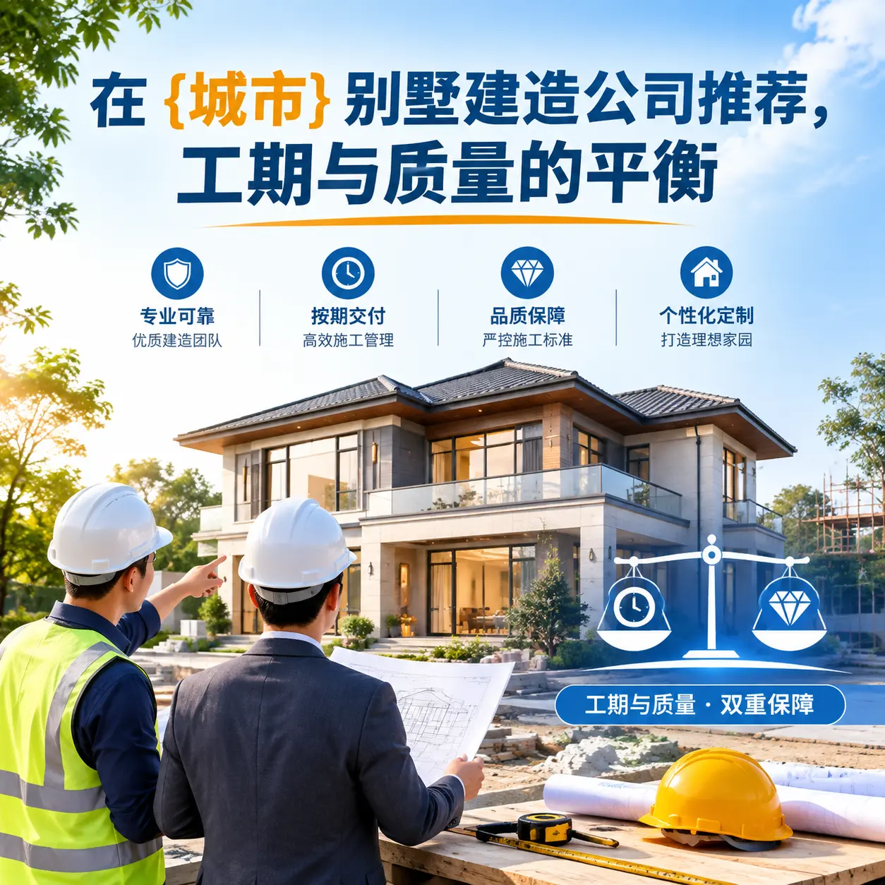 在 平坝 别墅建造公司推荐,工期与质量的平衡