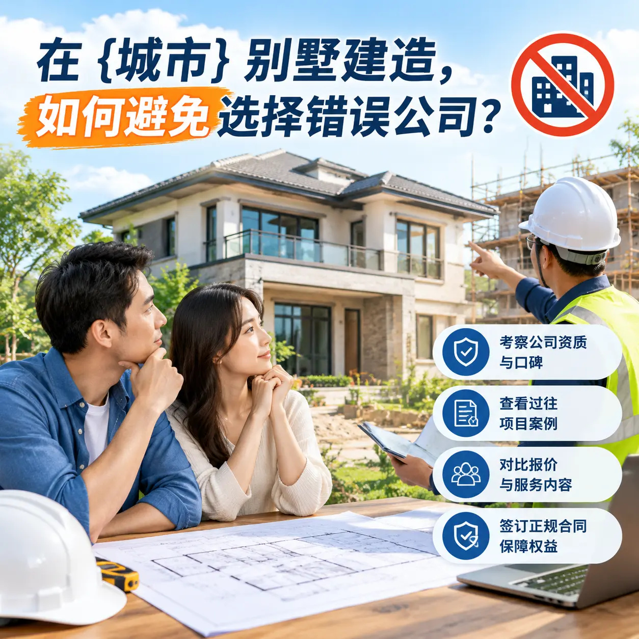 在 平坝 别墅建造,如何避免选择错误公司?