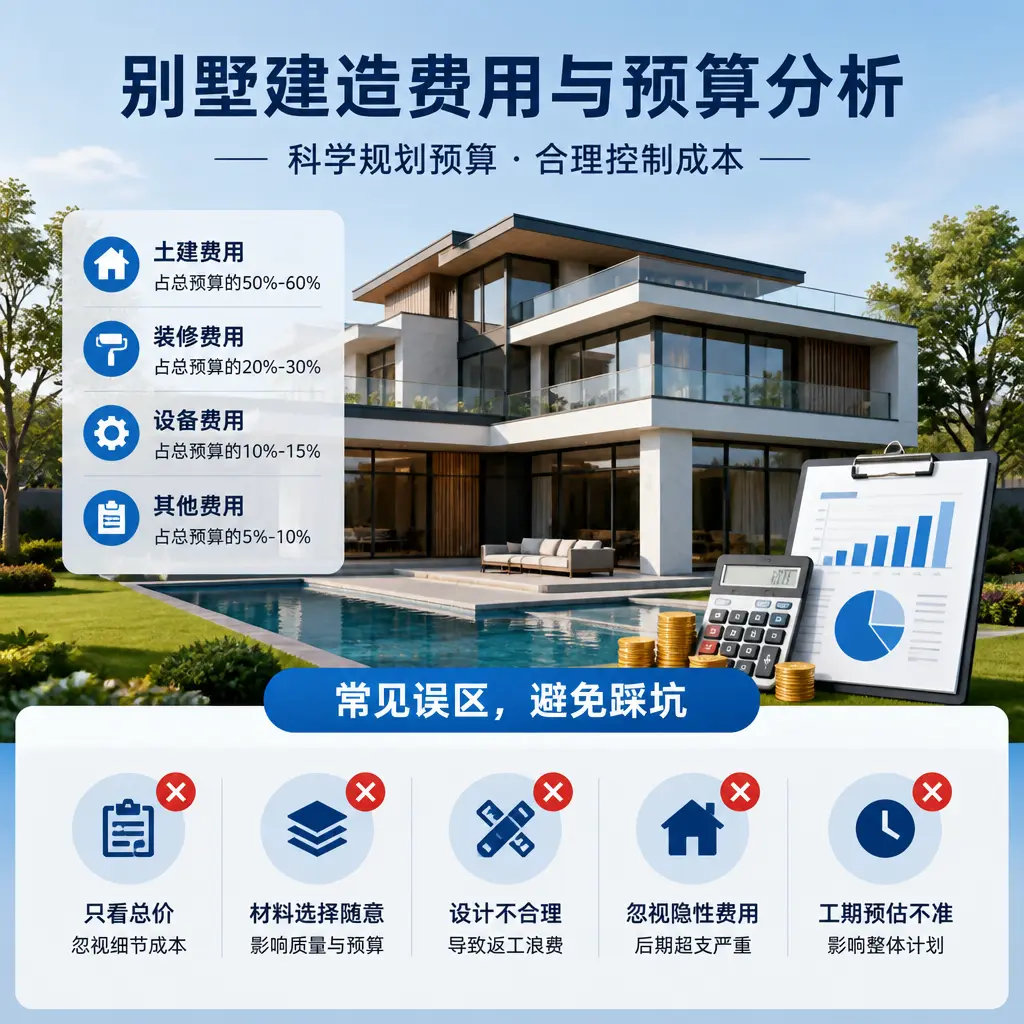 别墅建造公司推荐： 平坝 建造别墅的费用与预算分析