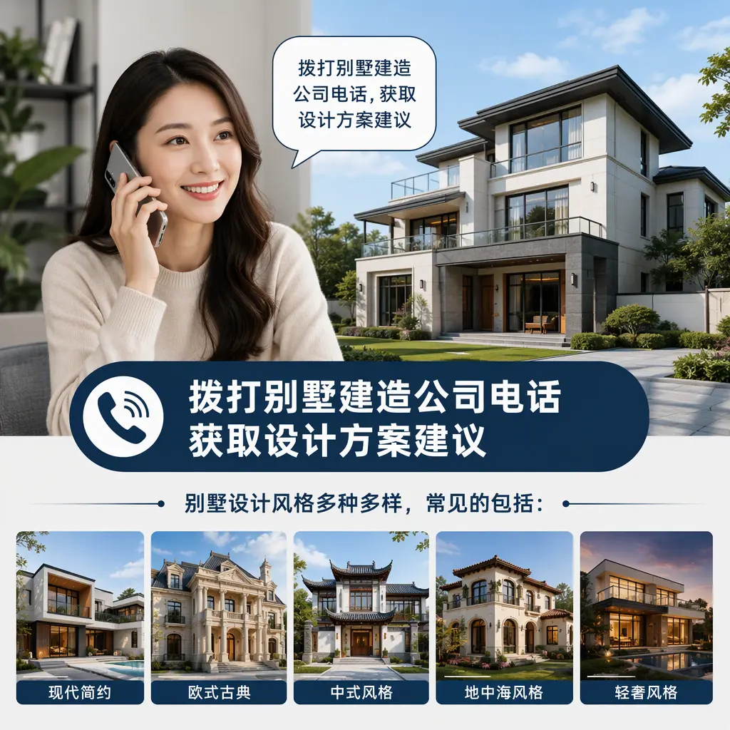 拨打平坝别墅建造公司电话，获取设计方案建议